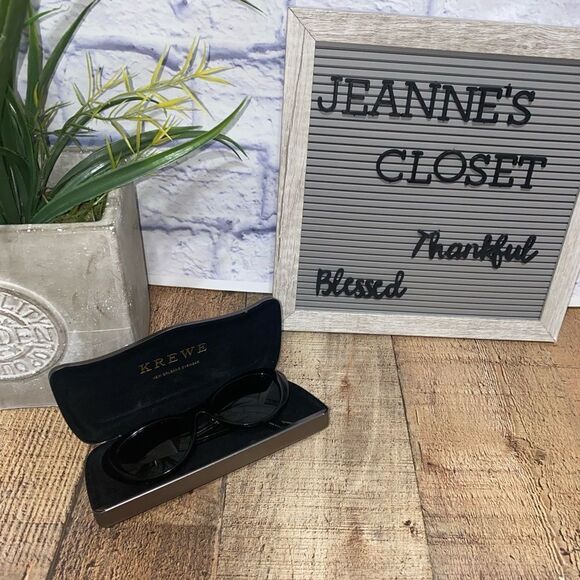 KREWE Irma Black Sunglasses frames only - Picture 2 of 16